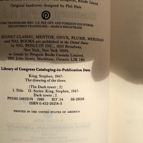 The Drawing of the Three Stephen King 1st Edition - Picture 10 of 12